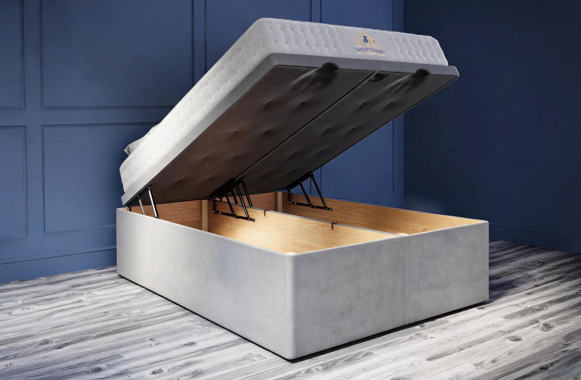 60cm Ottoman storage Bed