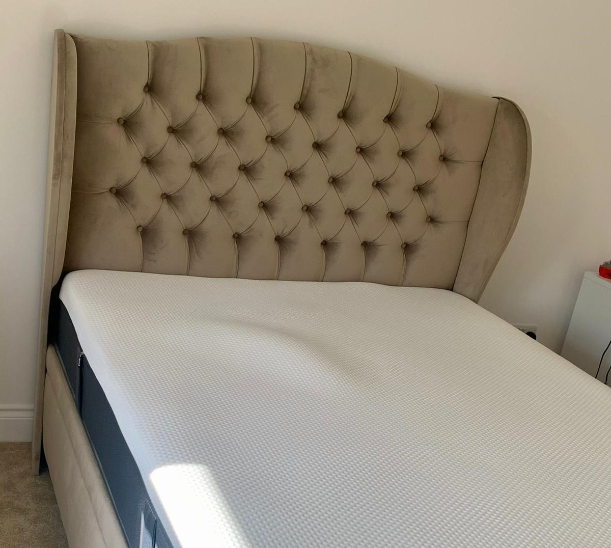 Majestic Ottoman Bed - Mystique Pumice