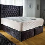 Ottoman Wingback Storage Bed