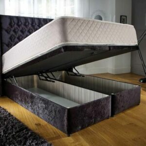 End Opening Ottoman Queen Anne Bed 7