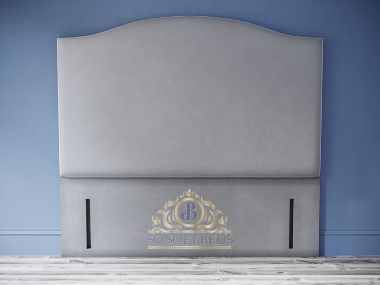 Art Deco Plain Headboard Majestic Ottoman Bed 54 PNW Head Only Front